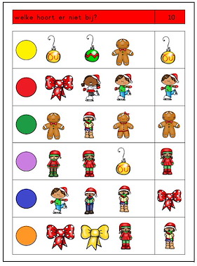 Lesmateriaal Logico - Piccolo - Primo - KERST van auteur Annette slide 3