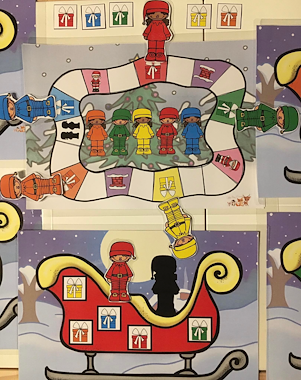 Lesmateriaal gezelschapsspel- de pakjesslee van auteur Little Play Friends slide 3