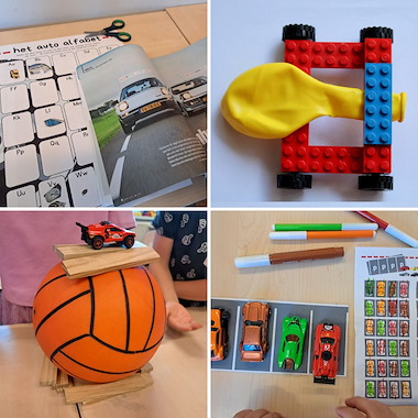 Lesmateriaal pluspakket 'de auto'  van auteur Zwaanzinnig onderwijs slide 4