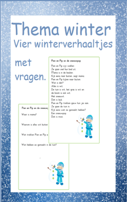 Lesmateriaal Winter pakket groep 3/eerste leerjaar van auteur wegvanonderwijs slide 4