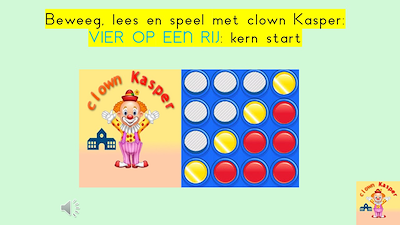 Lesmateriaal Kaspers' leesboek vier op een rij compleet van auteur Gratis leuke leesboekjes slide 3