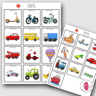 Lesmateriaal Bee-Bot® mat VERKEER activiteit, maak een goede zin. van auteur LDN Clipart slide 2