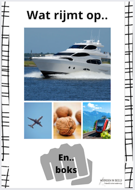 Lesmateriaal Wat rijmt op..  van auteur Atalja Visser slide 2