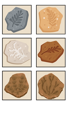 Lesmateriaal DINOSAURUSSEN memory fossielen van auteur juf Tinne slide 4