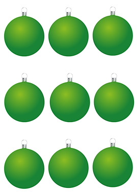 Lesmateriaal Deelsommen ballen Kerst van auteur de beweegjuf slide 4