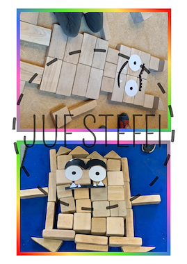 Lesmateriaal bouwhoek - het kleurenmonster van auteur Juf Steffi slide 2