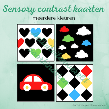 Lesmateriaal False uit de collectie baby-contrastkaarten van onderwijs lesmaterialen van auteur nanny melissa