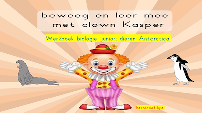 Lesmateriaal Biologie junior: dieren in Antarctica van auteur Gratis leuke leesboekjes slide 1