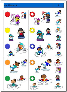 Lesmateriaal Logico - Piccolo - WINTER van auteur Annette