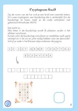 Lesmateriaal Escaperoom-Ontsnappen uit de bevroren hut (groep 6-7) van auteur Alexandra Wit slide 2