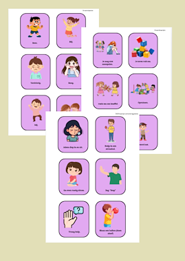 Lesmateriaal Emotieregulatie kleurenmonsters - kleuters van auteur Speelwijs