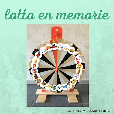 Lesmateriaal Voertuigen - lotto en memorie van auteur Nanny Melissa