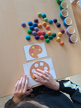 Lesmateriaal Grapat bloemen terug naar school van auteur Kleuterjuf Amber slide 4
