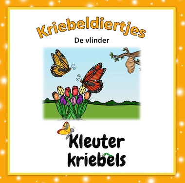 Lesmateriaal MINI THEMABUNDEL: DE VLINDER van auteur Kleuter Kriebels