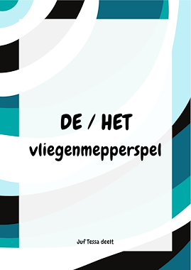 Lesmateriaal De of het? - vliegenmepperspel van auteur Juf Tessa deelt slide 1