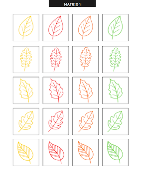 Lesmateriaal Matrix - Herfst  van auteur LeerLaLand slide 2