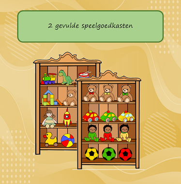 Lesmateriaal Zet alles op de juiste plaats in de speelgoedkast van auteur Jabbedabbedoe slide 2
