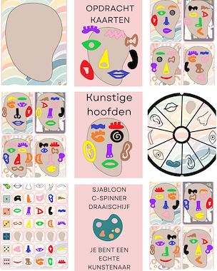 Lesmateriaal Kunstig hoofd van auteur Little Play Friends slide 3