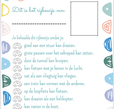 Lesmateriaal Rijbewijs van auteur Nini slide 2