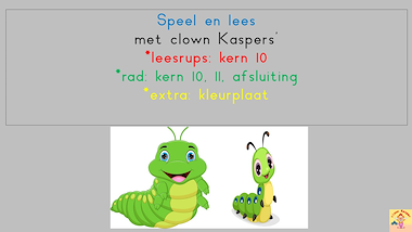 Lesmateriaal Kaspers' leesrups 10 kern 6 tot 10 en extra van auteur Gratis leuke leesboekjes