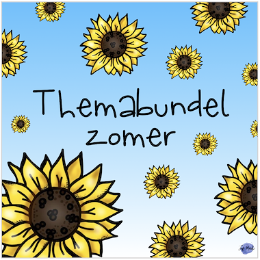 Lesmateriaal Themabundel zomer van auteur Juf Maike