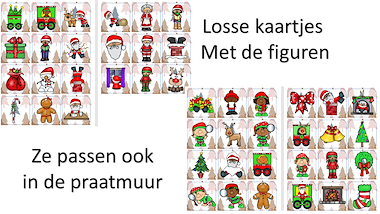 Lesmateriaal Zoekspel - ik zie, ik zie - kerstfiguren van auteur Little Play Friends slide 3
