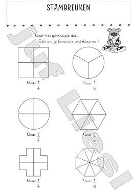 Lesmateriaal Werkbladen stambreuken van auteur De monsterklas van Juf Liesl slide 2