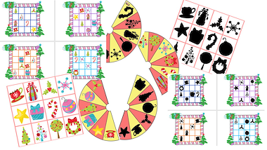 Lesmateriaal topologie spel kerstmis van auteur Little Play Friends slide 4