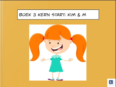 Lesmateriaal i3LEARNHUB interactief boek 3 KIM van auteur Gratis leuke leesboekjes