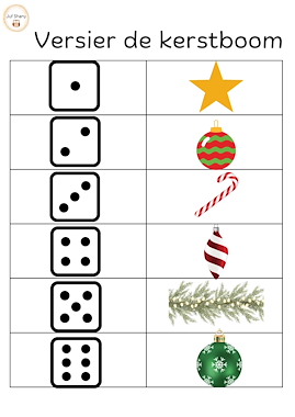 Lesmateriaal Versier de kerstboom van auteur Juf Shany slide 2