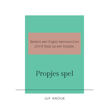 Lesmateriaal Propjes spel van auteur xjuf_anoukx slide 2