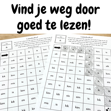 Lesmateriaal Leesdoolhof groep 3 Veilig Leren Lezen Kim kern 5 + 6  van auteur My Teacher Shares slide 2