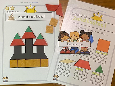Lesmateriaal patroonblokken bundel de 4 seizoenen van auteur katrotje slide 2