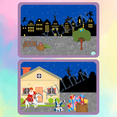 Lesmateriaal achtergonden sinterklaas  van auteur kleuterwereldjes van roxillien slide 2