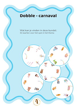 Lesmateriaal False uit de collectie Dobble van onderwijs lesmaterialen van auteur Juf Lise