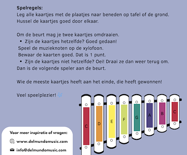 Lesmateriaal Melodie memorie- vanaf groep 3! van auteur DelMundo slide 3