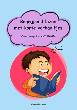 Lesmateriaal Begrijpend lezen - AVI 4 van auteur Alexandra Wit slide 1