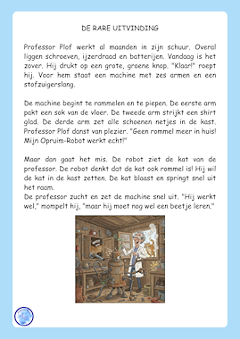 Lesmateriaal Begrijpend Lezen - Stap voor Stap (groep 4-5) van auteur Alexandra Wit slide 2