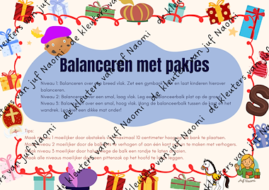 Lesmateriaal Sinterklaas: Pietengym opdrachten met pietendiploma van auteur De kleuters van juf Naomi slide 4