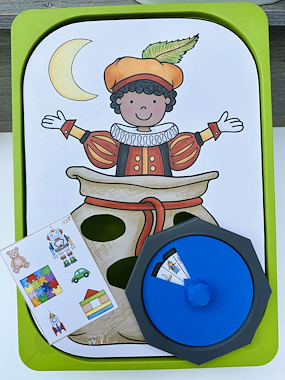 Lesmateriaal digitaal speeldeksel: de speelgoedzak van roetpiet van auteur Little Play Friends