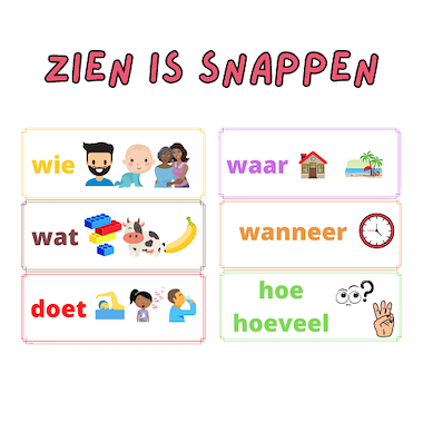 Collectie zien-is-snappen van onderwijs lesmaterialen van auteur deklasvankaat