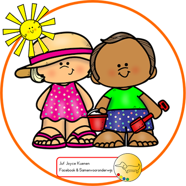 Collectie van lesmaterialen met onderwerp Zomer en vakantie van auteur JufJoyceKuenen