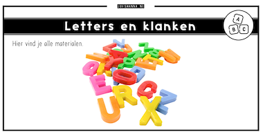Collectie Letters-en-klanken van onderwijs lesmaterialen van auteur Juf Shanna