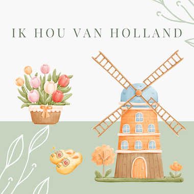 Collectie van lesmaterialen met onderwerp Ik hou van Holland van auteur Nanny Melissa
