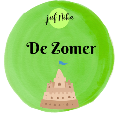 Collectie van lesmaterialen met onderwerp Thema De Zomer van auteur Juf Nika