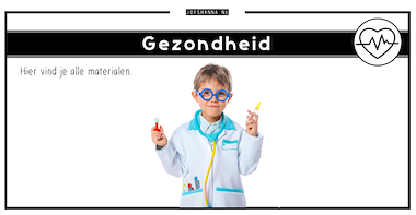 Collectie Gezondheid van onderwijs lesmaterialen van auteur Juf Shanna