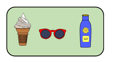 Collectie van lesmaterialen met onderwerp Joepie Vakantie van auteur Jabbedabbedoe