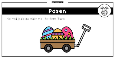 Collectie van lesmaterialen met onderwerp Thema Pasen van auteur Juf Shanna