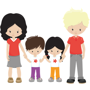 Collectie van lesmaterialen met onderwerp Mijn familie en groeien van auteur Little Play Friends