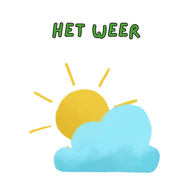 Collectie van lesmaterialen met onderwerp Het weer van auteur deklasvankaat